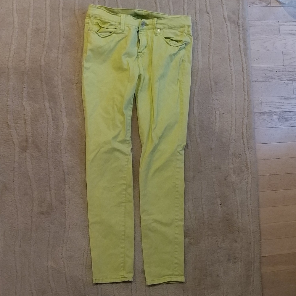 JC Penney Neon Denim Jeans Petite